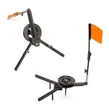 

Orange Rod Tip Up Flag Portable Winter Ice Fishing Rod Tip Up With Flag Marker Pole Indicator Equipment Winter Ice Fish Flag