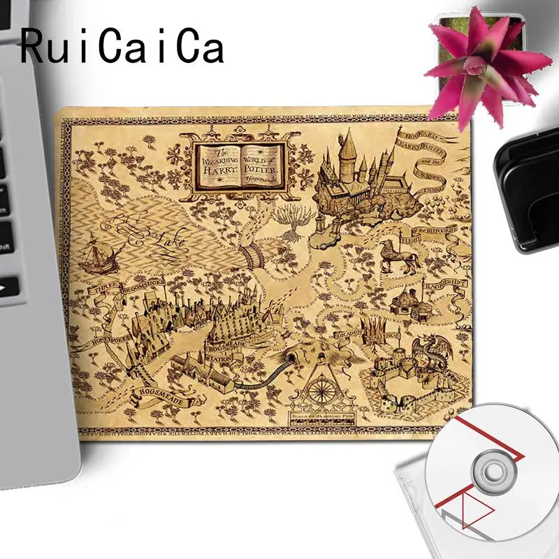 RuiCaiCa новая напечатанная смешная карта мародеров заказной Ноутбук игровой Размер коврика для компьютерной мыши для 18x22 см 25x29 см маленький коврик для мыши