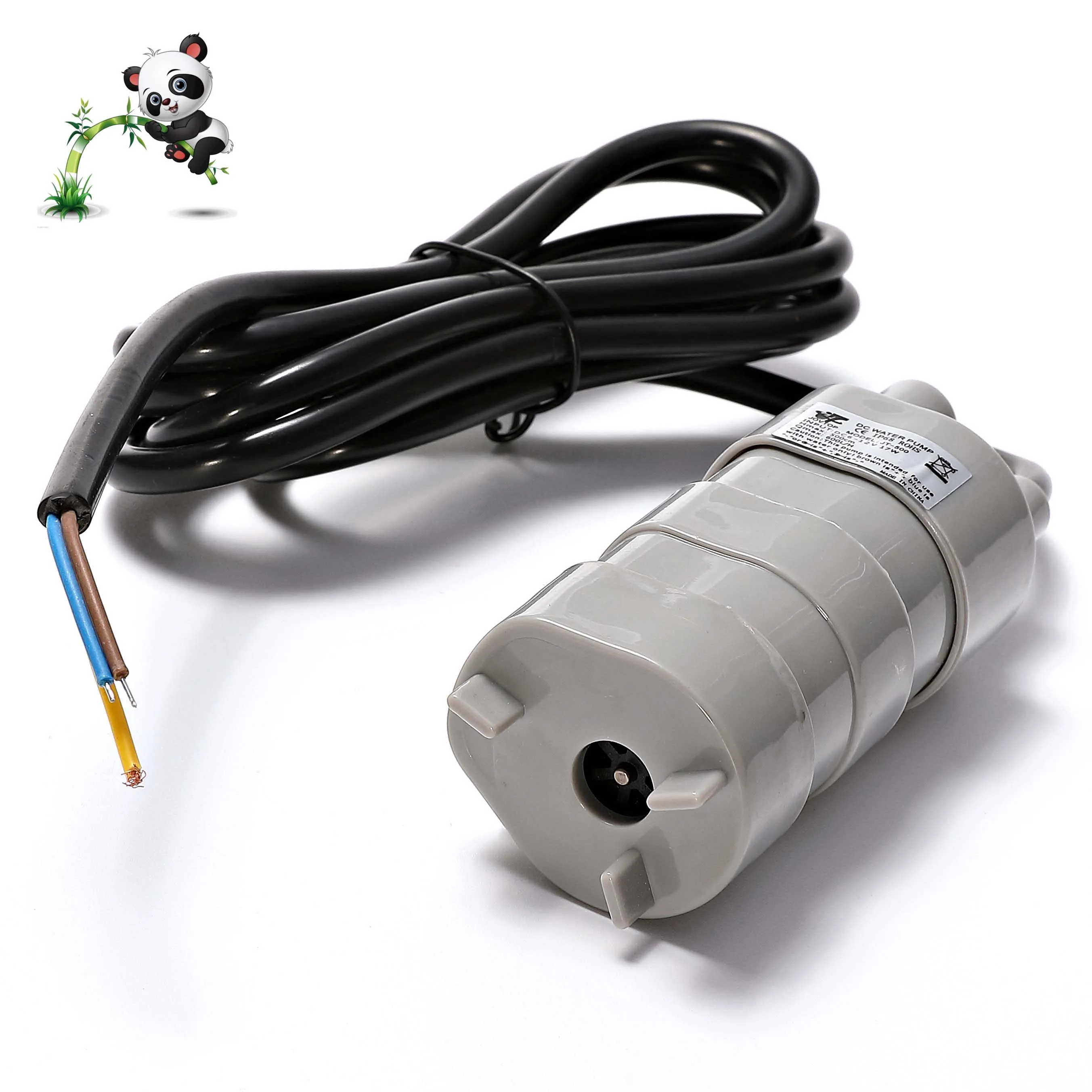 Hot sale 12V 24V 600L/H high voltage DC submersible water pump three-wire micro-motor water pump with adapter