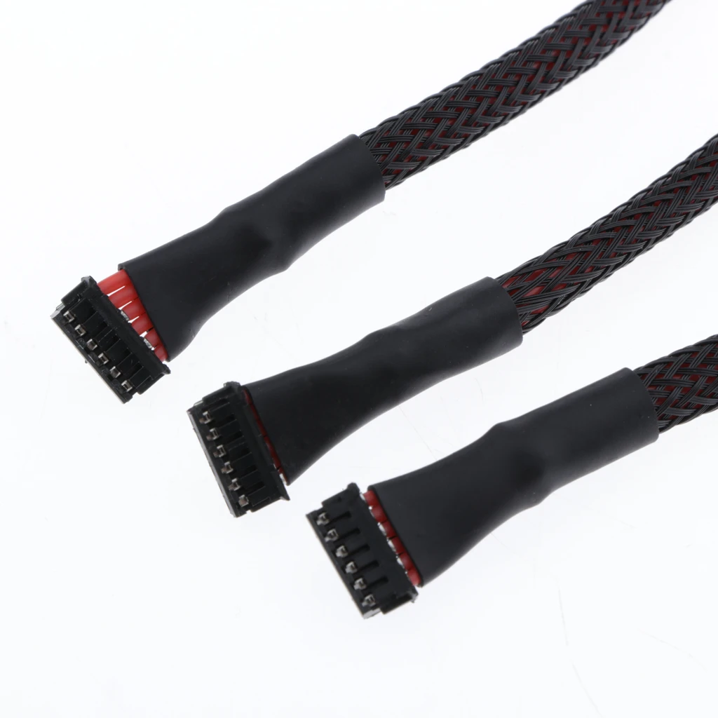 3 Pieces 300mm Flexible Silicone Motor Sensor Wire Cable RC Products Parts