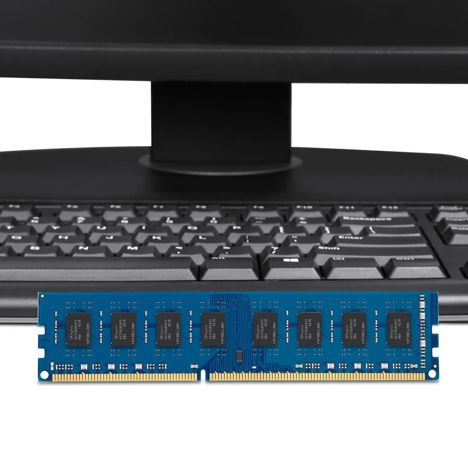 Rasalas 8GB 2Rx8 PC3-10600U DDR3 1333Mhz 1,5V 240Pin NO-ECC DIMM Настольный ПК Оперативная память синий