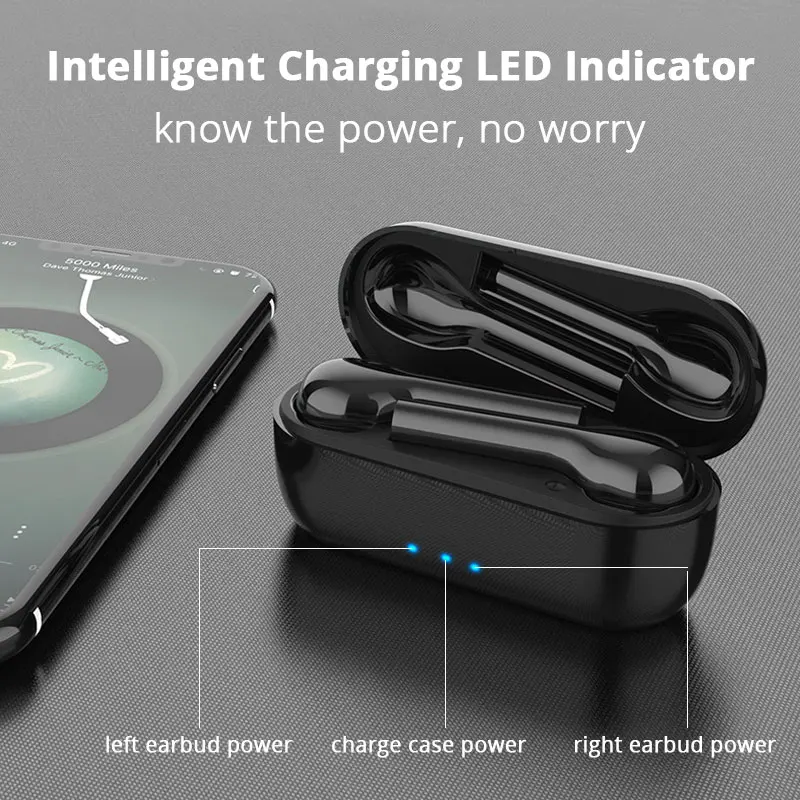 Супер бас TWS наушники Bluetooth Handfree Игровые наушники беспроводные вкладыши Наушники 5,0 спортивные музыкальные сенсорные наушники