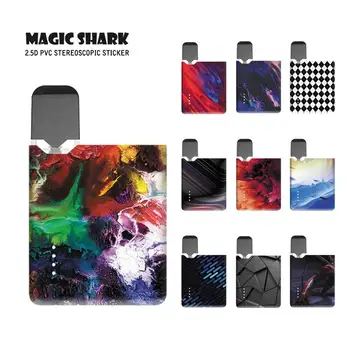 

Magic Shark Jellyfish Carp Colorful Painting Full Wrap Skin Film Case Cover Sticker for OVNS JC01