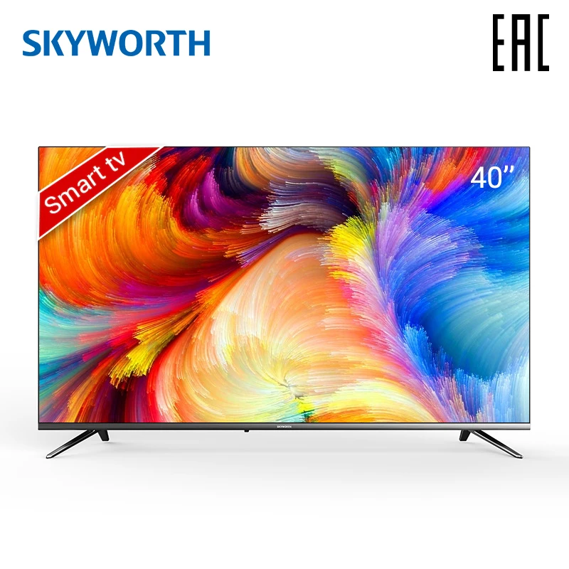 Телезор 40 дюймов ТВ Skyworth 40E20S FullHD smart tv