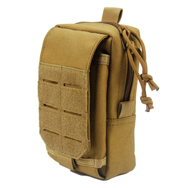 New Outdoor Hunting Molle EDC Pouch Utility Gadget Belt Waist Bag Portable Waterproof Camping Hiking Bags