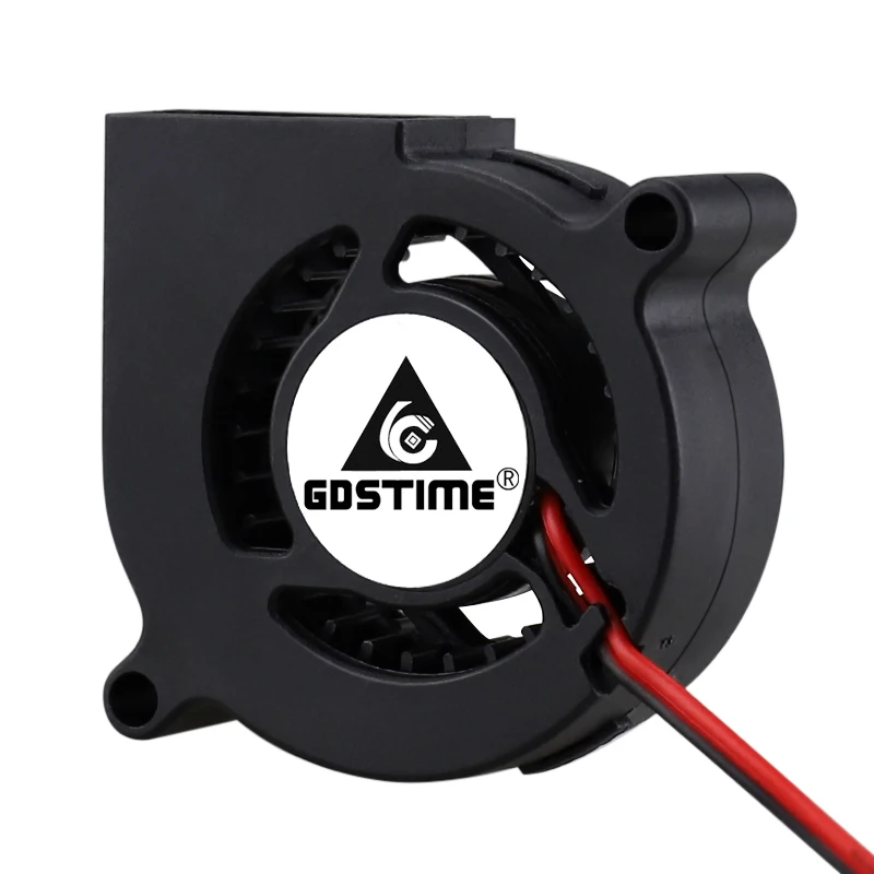 Ventilador Radial sem Escova do Refrigerador 5v 12v 24v Duplo da Bola 50x20 mm Ventilador do Ventilador da Turbina de Peças Gdstime 50 mm 5020 - Imagem 3