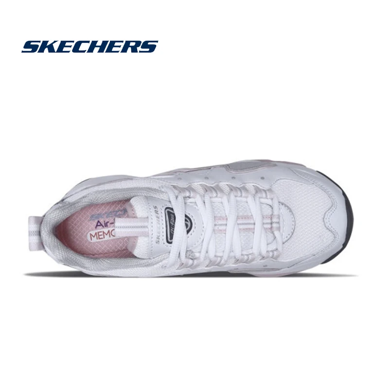 Skechers/Женская обувь D'lites; женская обувь на толстой подошве; модная обувь для папы; chaussures femme; 12955-WGPK