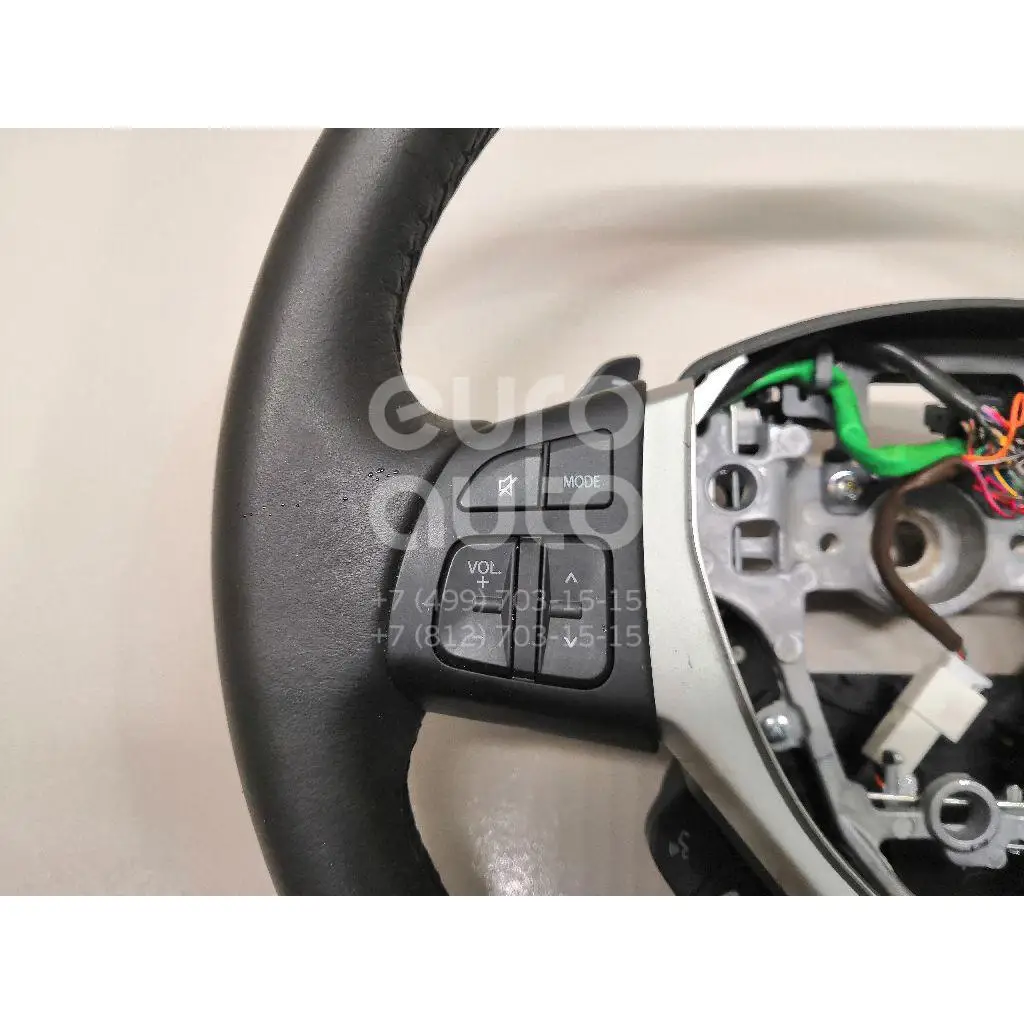 Рулевое колесо для AIR BAG(без AIR BAG), состояние – Б/У,, для Suzuki SX4 4811061ML0GJL МУЛЬТИ КОЖА 4811061ML0GJL