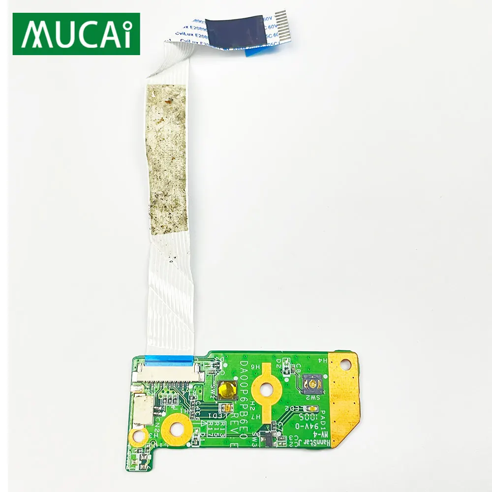 Original For HP Compaq CQ61 CQ71 G61 G71 laptop Power Button Board with Cable Repairing Accessories DA00P6PB6E0 | Компьютеры и офис