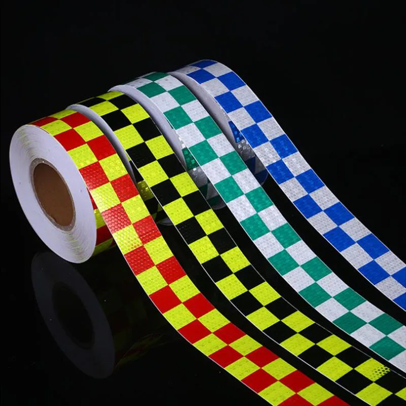 

Safety Mark Reflective Tape Stickers Car-styling Accessories Self Adhesive Warning Tape Automobiles Motorcycle Reflective Film