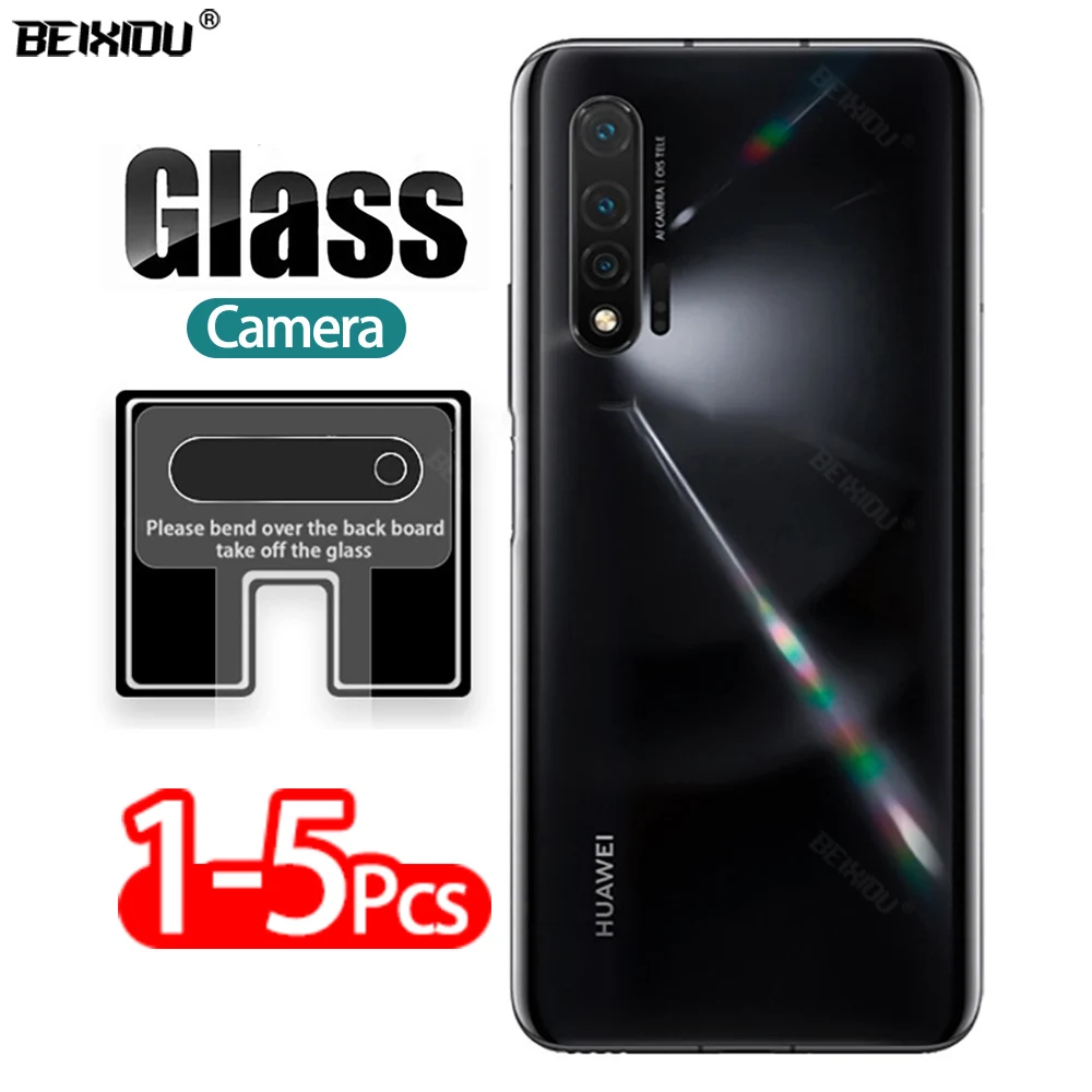 5 Pcs Camera Lens Tempered Glass For Huawei nova 6 4G Protective Screen Protector for 5G | Мобильные телефоны и