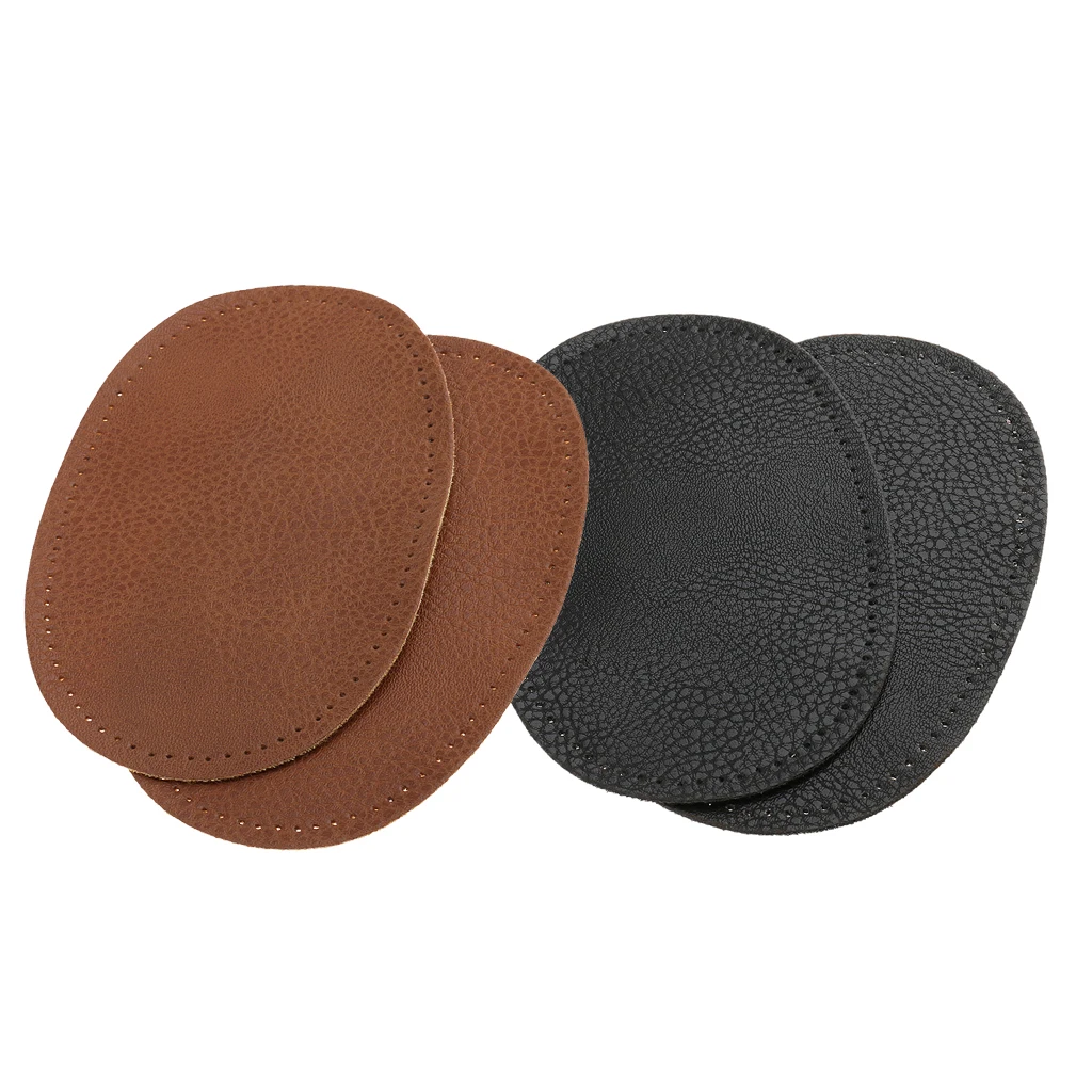 2 Pair Elbow Patches Sew On Knee Clothing Repair Applique For Clothes Decoration Sweater Coat Jacket Use14 x 9 cm