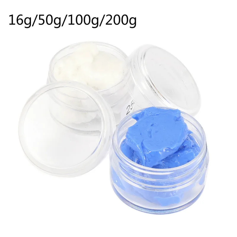 Gel de sílice sólido de 50g/100g/200g, moldura selladora de silicona, molde dental de seguridad, suelo de goma