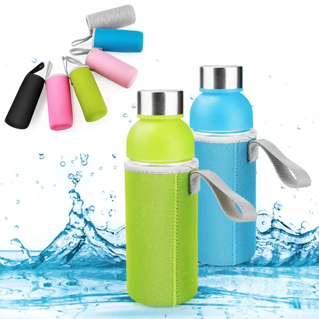 Porte-bouteille d'eau de 550ml, couvercle de poche, tasses isolées,  ensembles de tasses, accessoires pour bouteilles d'eau