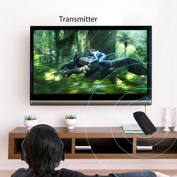 

Wireless Bluetooth Audio Transmitter Receiver For TV Phone PC Y1X2 Stereo Audio Music Adapter Multipoint Music Adapter TXTB1