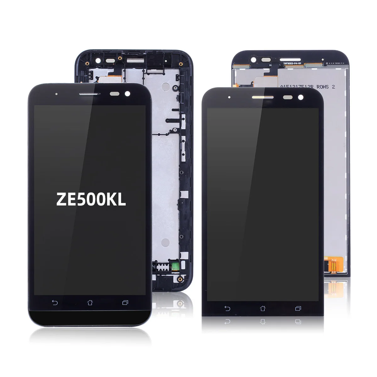 Starde 5.0'' LCD for Asus Zenfone 2 Laser ZE500KL Z00ED Display Touch Screen Digitizer Assembly with Frame and Free Tools |