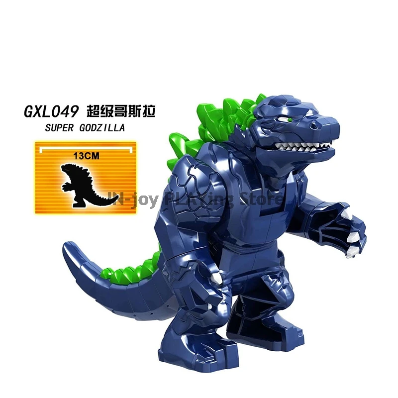 Sci- fi Movie Series GXL047 Animal Building Block War Wolves Godzillas Kong Monster Brick Educational Toy For Children Kids Gift