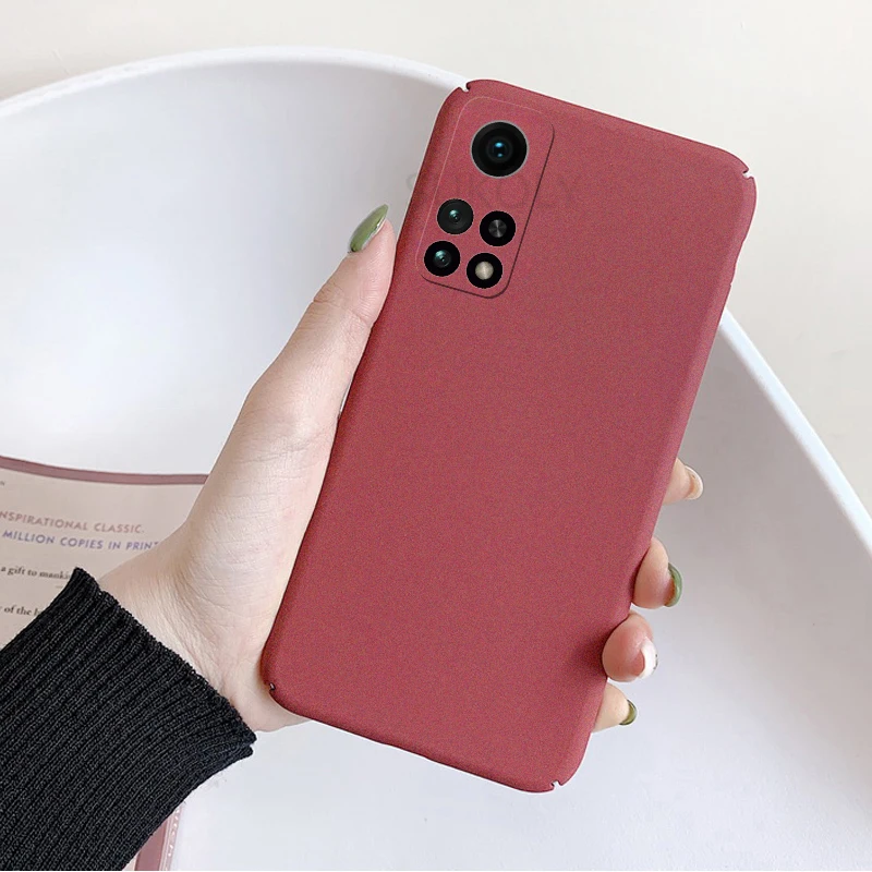 MOESOE Mờ Cứng Máy Tính Điện Thoại Xiaomi 11 Poco X3 M3 Mi 10T Lite 10T Pro Redmi note 9 S Pro 9 Chống Sốc Mờ Ốp Lưng Coque best phone cases for xiaomi