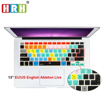 

HRH Fashion Ableton Live Shortcut Hotkey Silicone Keyboard Cover Skin Protector For Mabook Air Pro Retina 13" 15" 17" Both EU/US