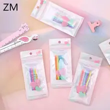 Длинные заколки в форме сердца для девочек, Южная Корея, детский простой головной убор, заколки в стиле знаменитостей, заколки с боковым зажимом, повязка на голову