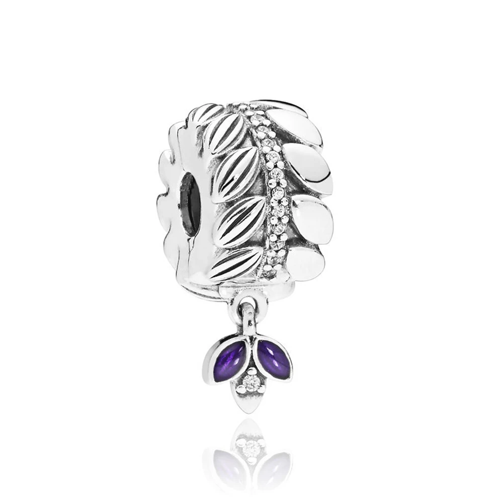 Authentic 925 Sterling Silver Bead Grains of Energy Clip Charm Fit Fashion Women Pandora Bracelet Bangle Gift DIY Jewelry | Украшения и