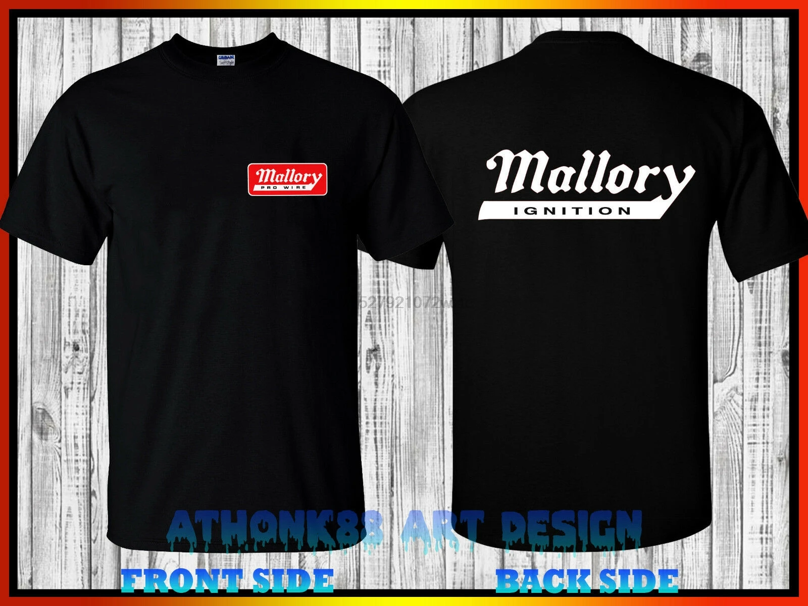 Mallory Pro Wire T-shirt Mallory Ignition Mallory Racing Equipment T-Shirt 