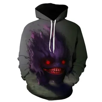 

Pokemon Sweatshirts Men Women 3D Hoodies Little Monster Men Hoody Sweatshirt Autumn Loose Thin Men's Sweatshirt Sportsman Wear