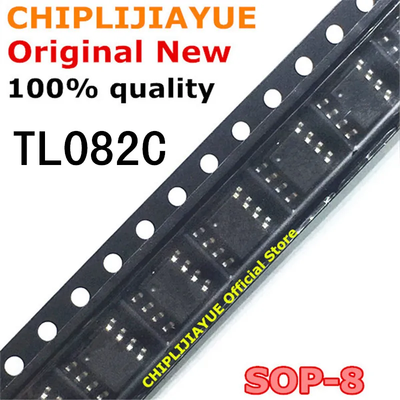 Набор микросхем TL082CDR SOP-8 TL082C TL082 082CDR SOP8 SMD TL082CDT новый и оригинальный чипсет IC 10 шт. |