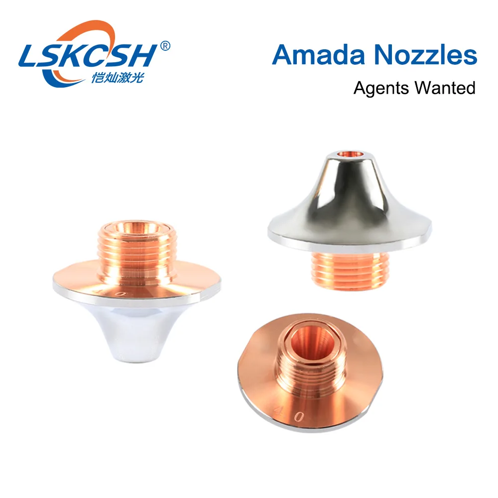 LSKCSH 30 шт./лот 2018 новые лазерные сопла Amada с одним/двойным слоем 1 0 4 мм для машин