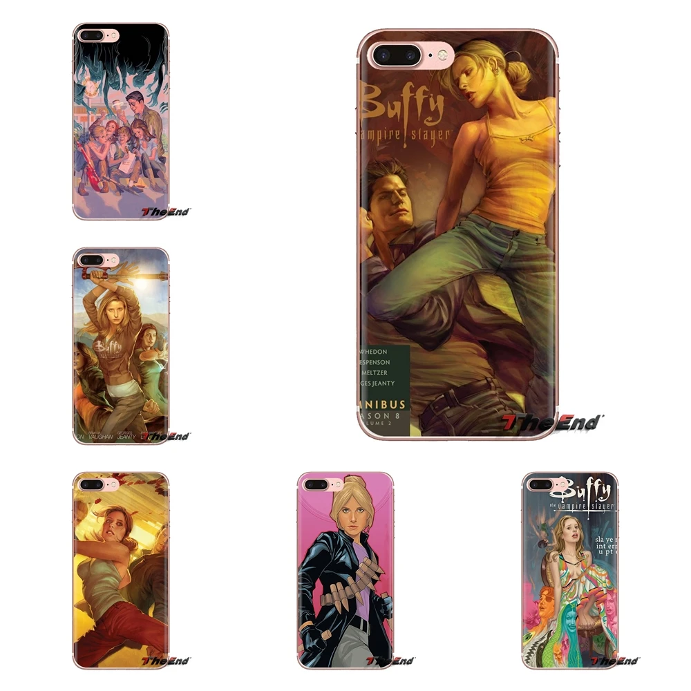 Buffy Vampire Slayer For Sony Xperia Z Z1 Z2 Z3 Z5 compact M2 M4 M5 E3 T3 XA Aqua LG G4 G5 G3 G2 Mini Transparent Clear TPU Case |