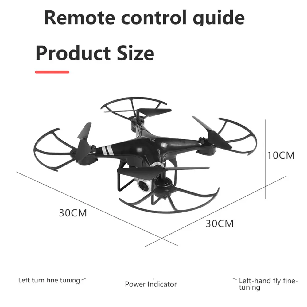 Дрон 4k Квадрокоптер с камерой пульт дистанционного управления Вертолет Wifi передача от первого лица давление воздуха фиксированная высота 18 минут Летающий время игрушка