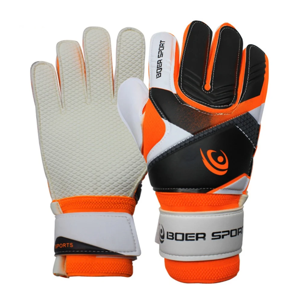 Professional Soccer Goalkeeper Gloves for Children, Anti-Slip, Finger Protection, Football Goalie Gloves, Kids, Wearable 5