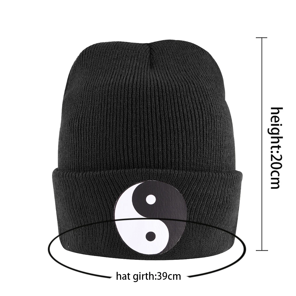 black winter cap