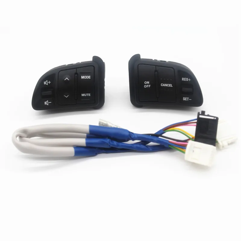 Многофункциональное рулевое колесо аудио круиз управление кнопки для Kia sportage SL с задним светильник автомобильное зарядное устройство - Цвет: Button