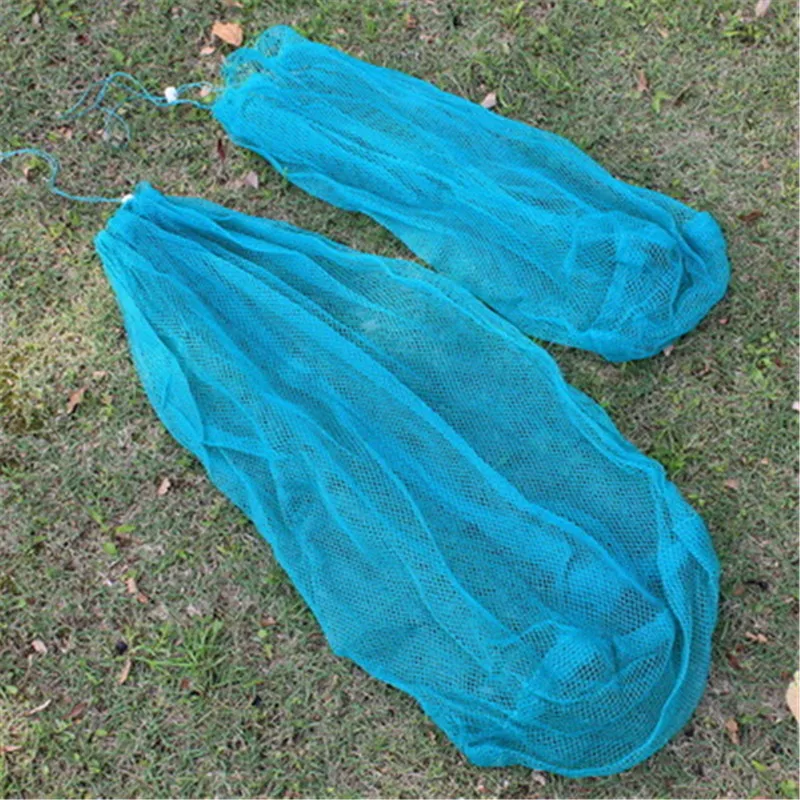 Fishing net full of fish to protect Small string bag Folding nets Recreational fishing nets eel