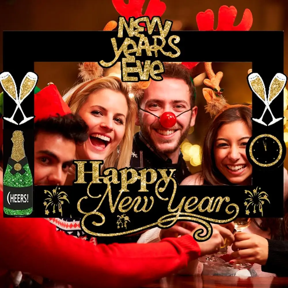 Веселое Рождественское украшение для дома 2019 фоторамка реквизит Noel Natal Navidad