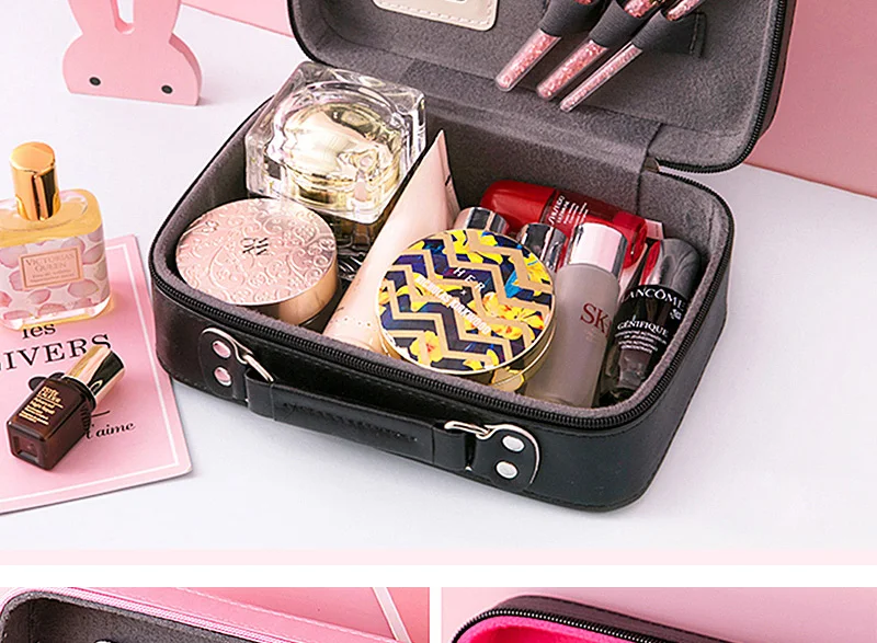 cosmetic case leather