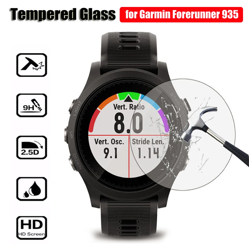 

New Coming Premium Tempered Glass Protective Film Screen Protectors For Garmin Forerunner 935 Anti-scratch Ultra thin