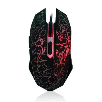 

Professional Colorful Backlight Optical Wired Gaming Mouse Mice 6 Buttons Game Pro Gamer For Laptop PC Computer Desktop