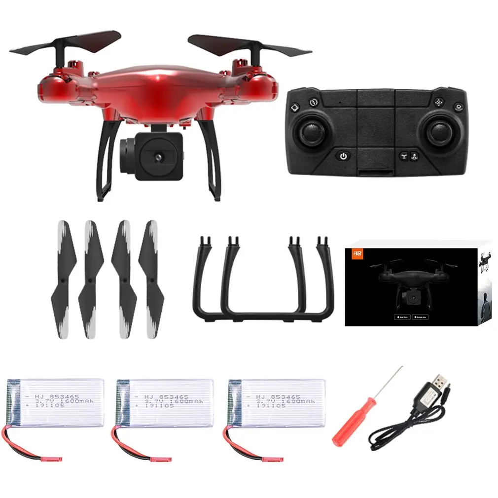 

2019New SH4 2.4G Drone with 1080P HD Camera WiFi FPV Drones GPS Muti-axis Remote Control Drone Gesture Photo Drone RC Helicopter