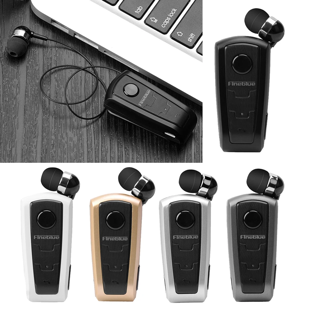  Fineblue F910 Mini portable Wireless Bluetooth Earphone Headset In-Ear+ EDR Clip-on Stereo Earphone Headphone For Phone