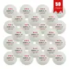 Huieson Three-Star Level Table Tennis Balls 40+mm New Material ABS 50 100 PCS Training Ping Pong Balls 2.8g White Yellow ► Photo 2/6