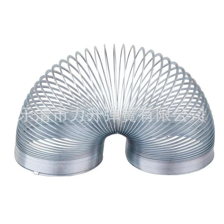 

America Slinky Dodger Metal Rainbow Circle next Stairs of Toy Spring Toy
