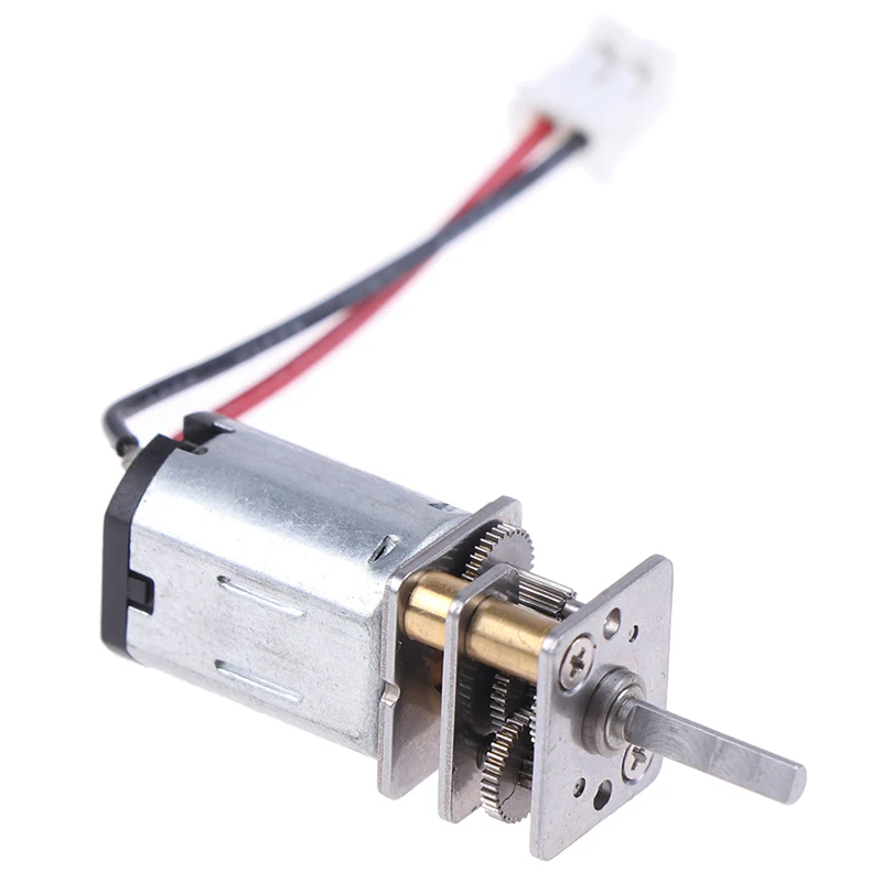 

DC Motor N20 Large Torque Motor Gear Motor with XH2.54-2P Cable for Smart Car DIY