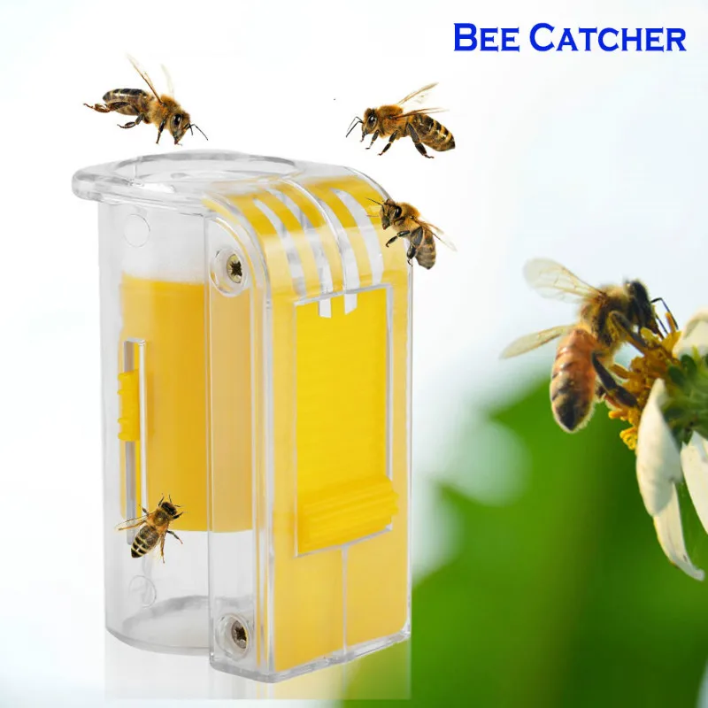 Новая пчелиная матка, маркировочный Ловец, пластиковый, с одной рукой, маркер для бутылки, Плунжер, плюшевый инструмент для пчел, садовый пчеловод, королева, ловушка для пчел