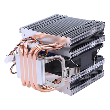 

Lanshuo 4 Heat Pipe 4 Wire With Light Single Fan Cpu Fan Radiator Cooler Heat Sink For Intel Lga 1155/1156/1366 Cooler Heat Sink