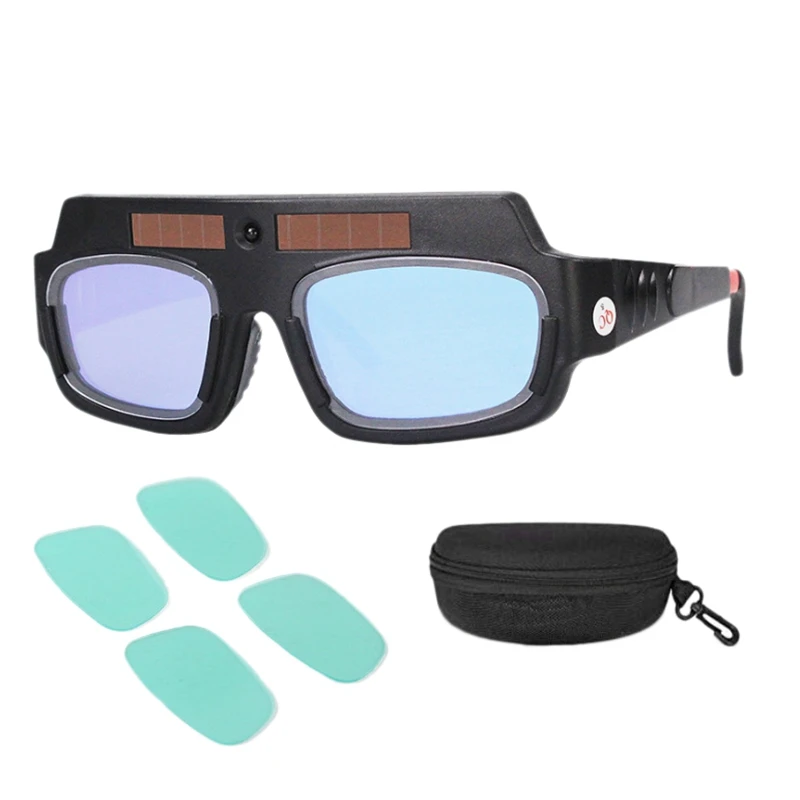 Solar Auto Darkening Filter Welding Cover Welder Goggles Lens Protective Gear 