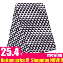 ESEWING африканская вощеная ткань принтом хлопок швейный материал для африканских платьев