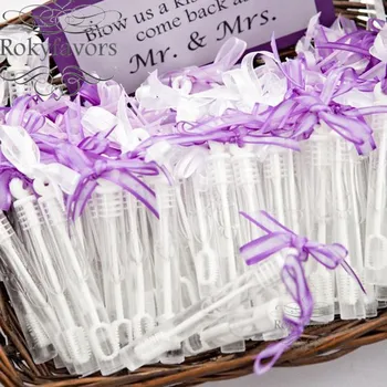 

120pcs Circle Bubble Tube Favors Party Reception Gifts Wedding Favors Event Decoration Supplies Kids Birthday Gifts