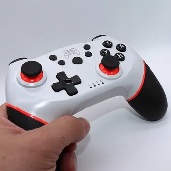 

Color White,Bluetooth Gamepad Controller,Wireless Gamepad Game Joystick Controller For Switch Pro Host Bluetooth Controller
